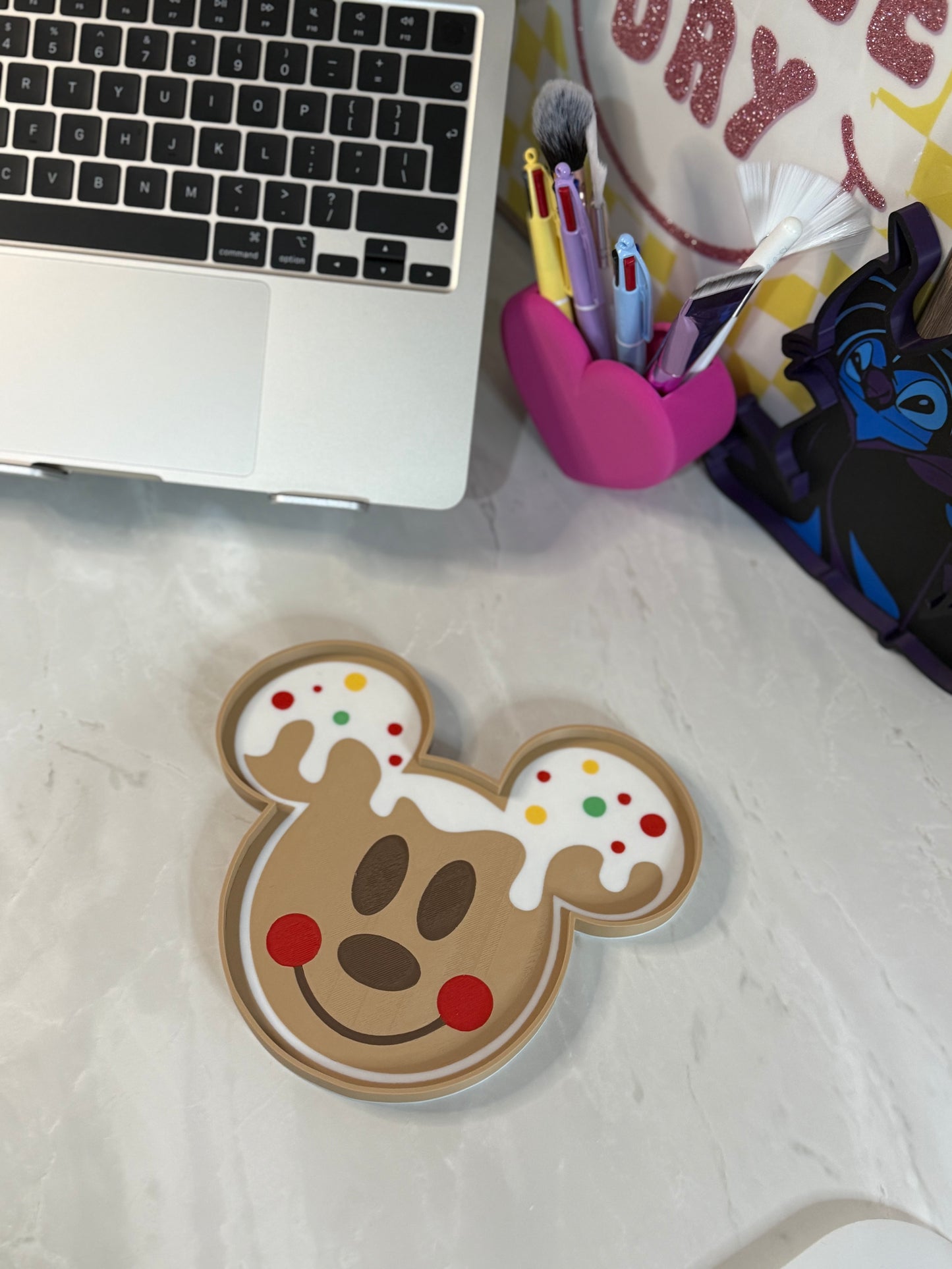 Mickey gingerbread trinket tray