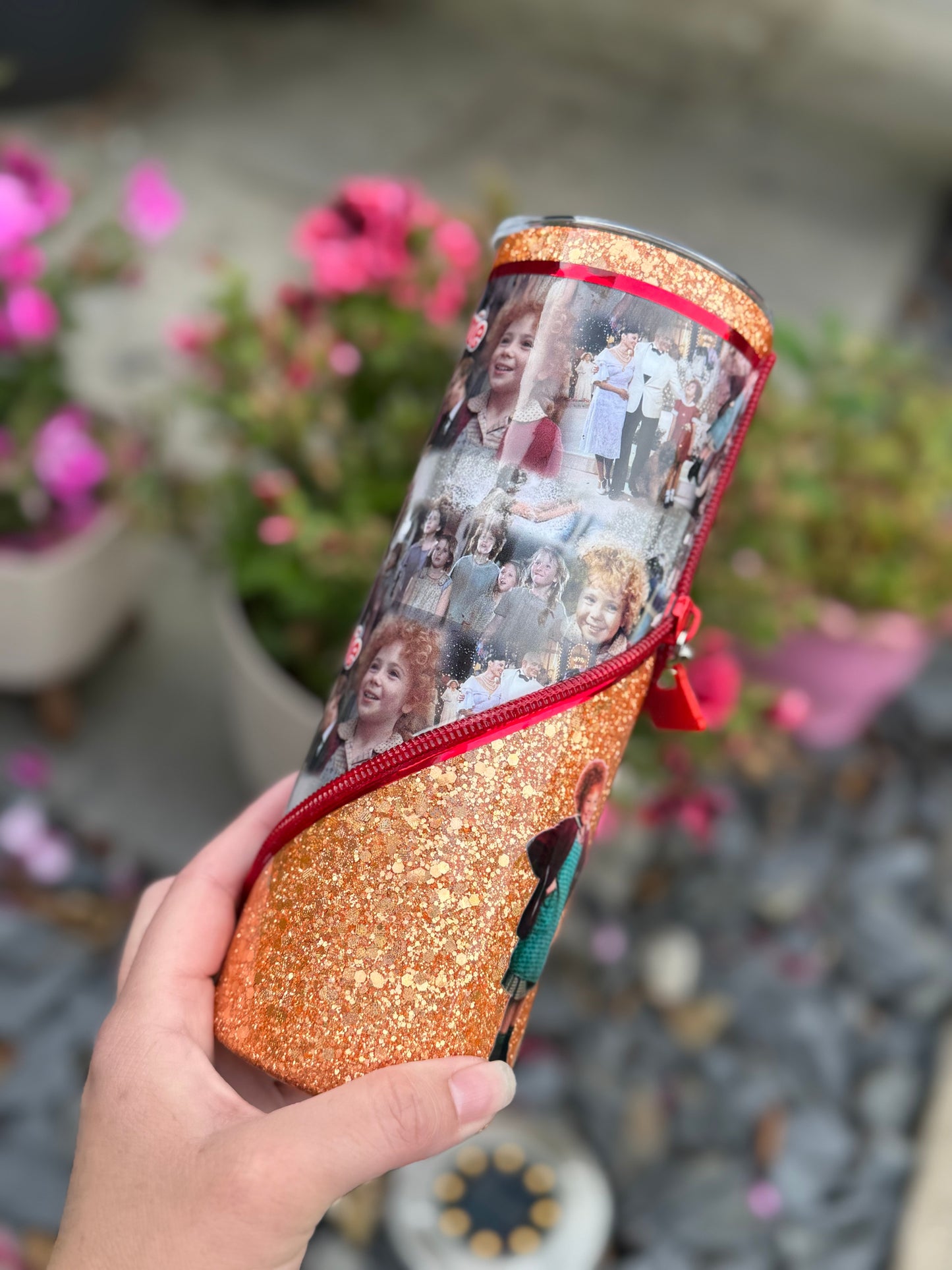 Annie zipper Hyperion tumbler