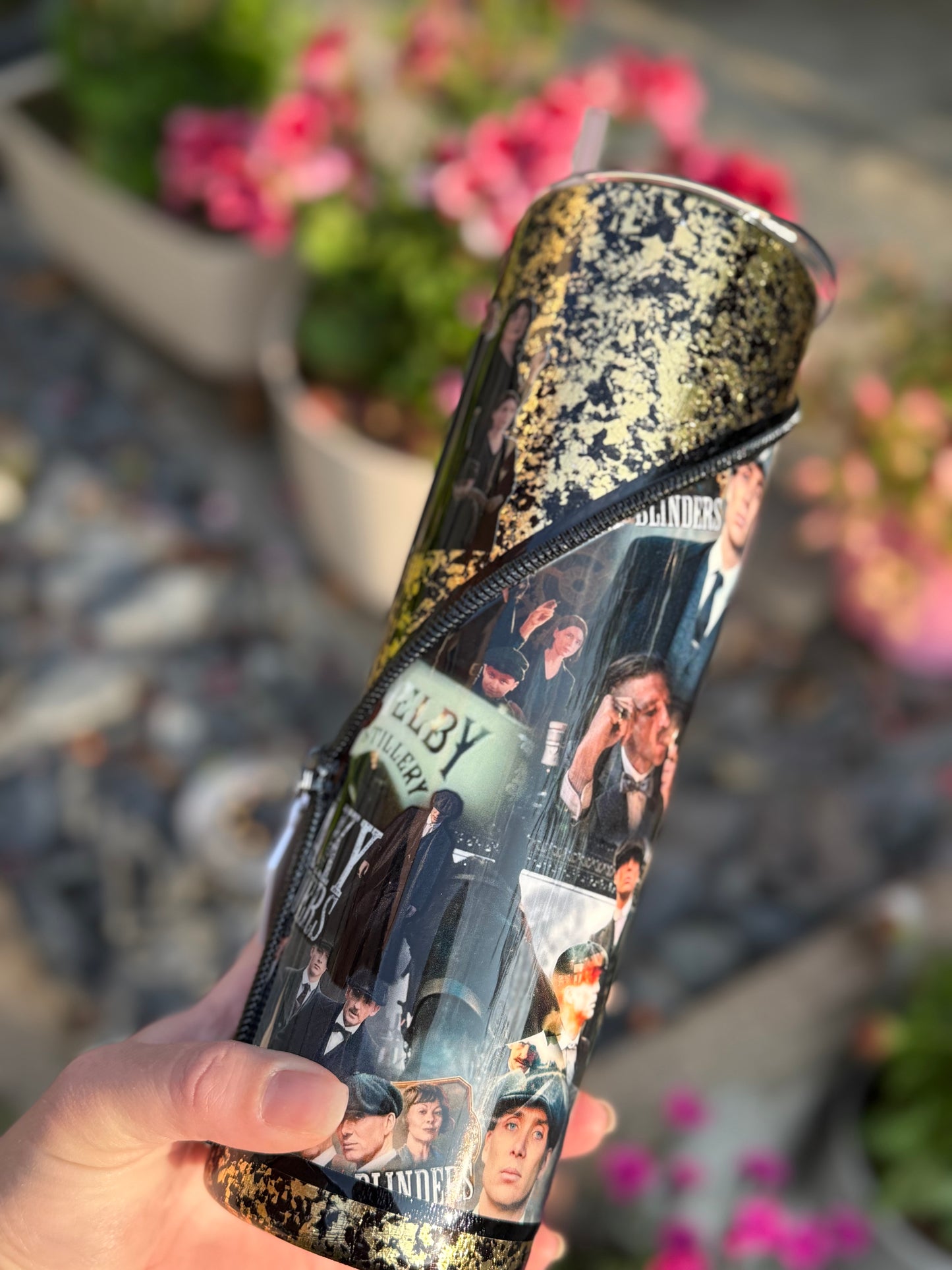 30oz P. Blinders zipper tumbler