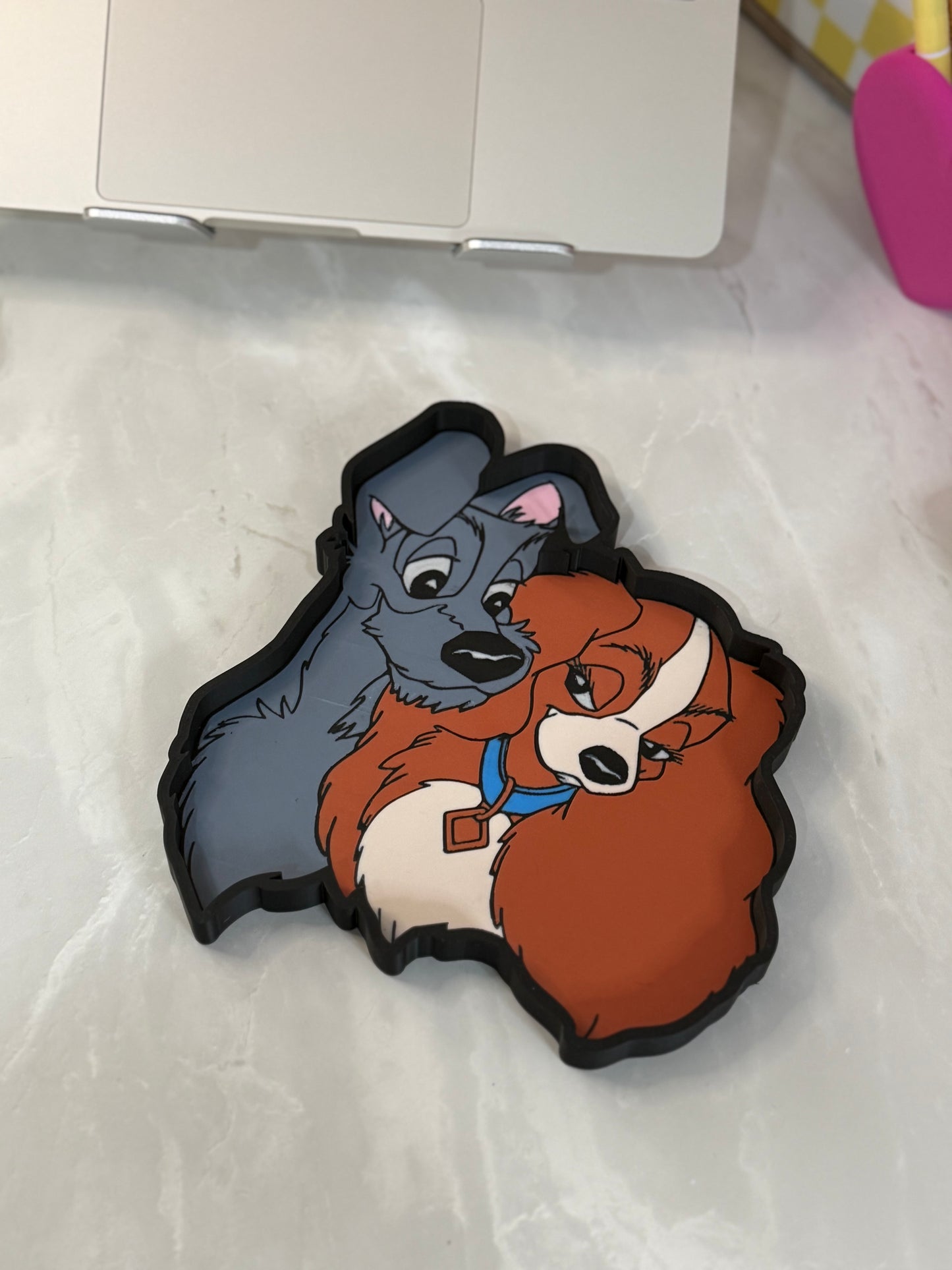 Lady & the tramp tray