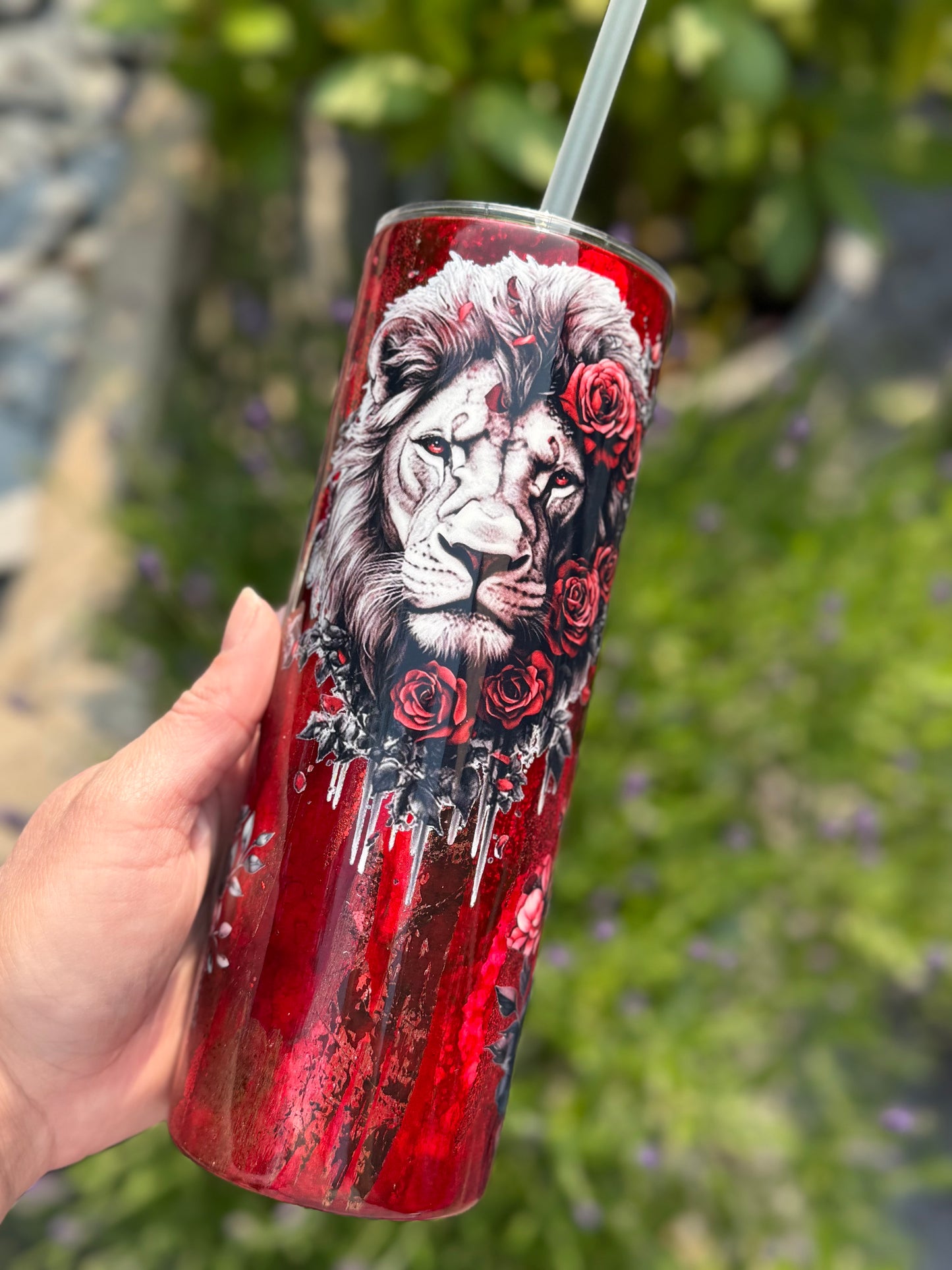 Stay Fierce Hyperion tumbler