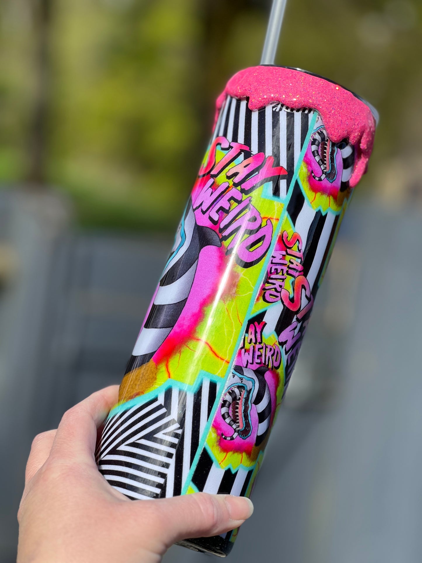 Stay Weird Tumbler