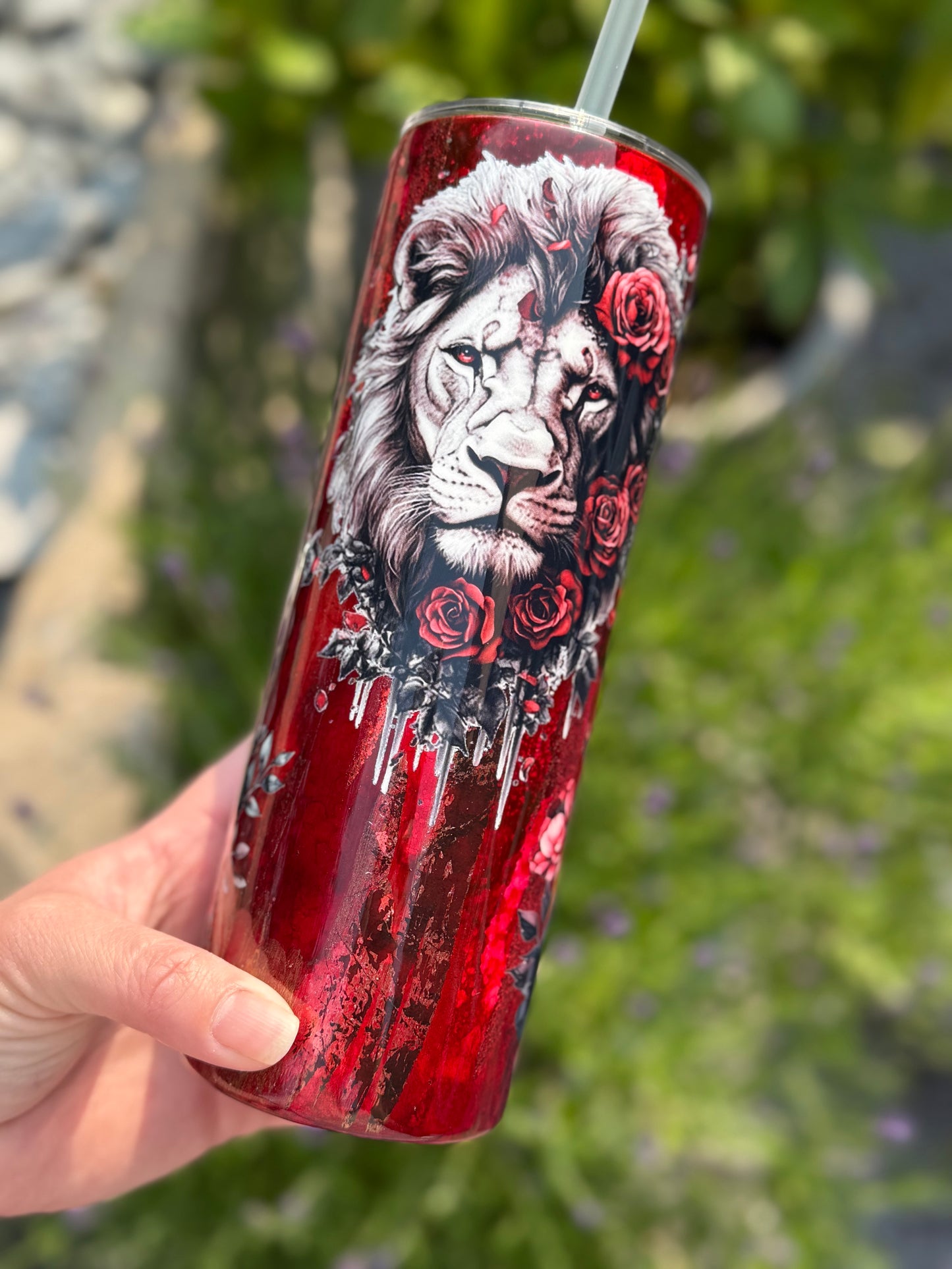 Stay Fierce Hyperion tumbler