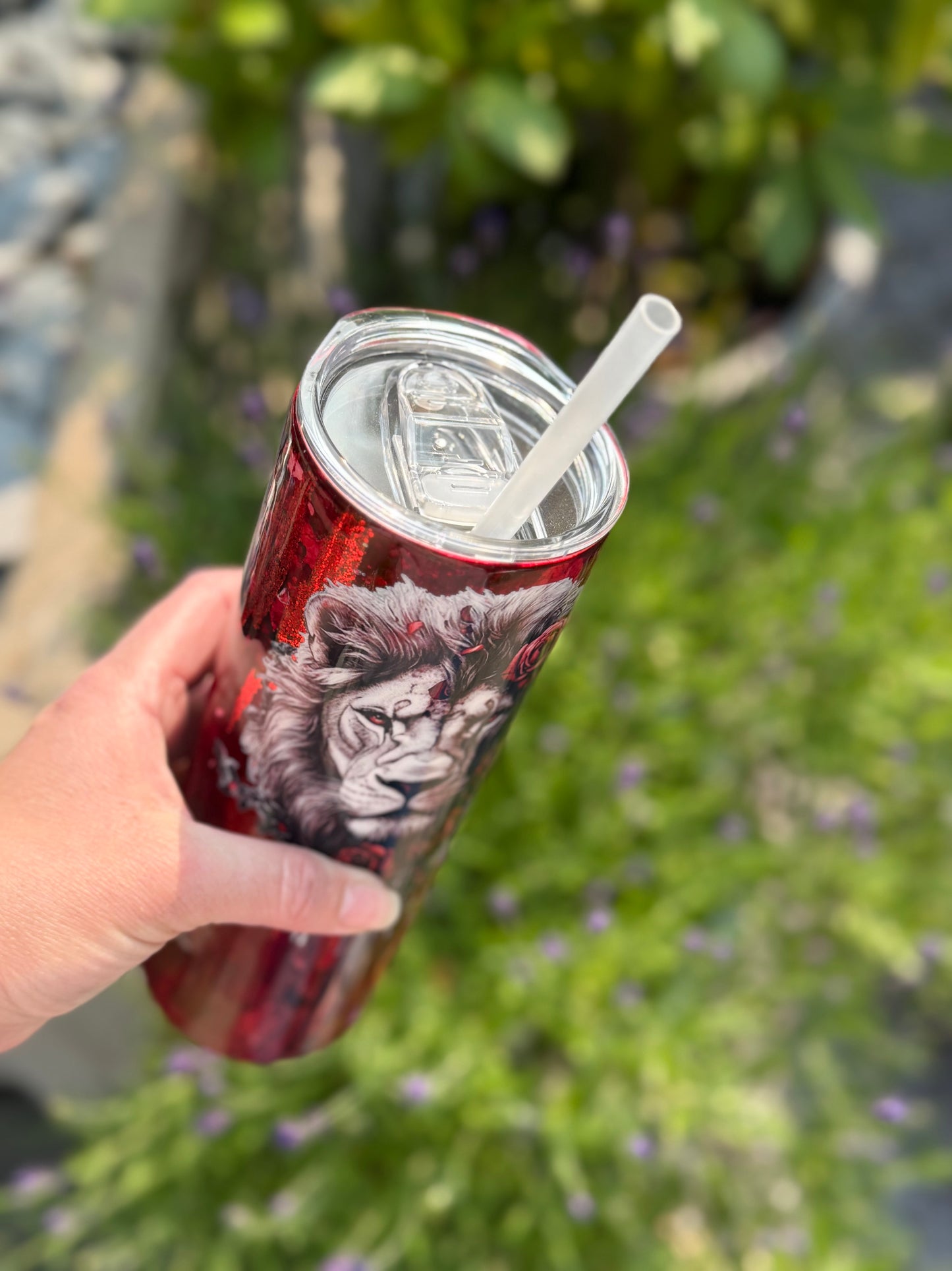 Stay Fierce Hyperion tumbler