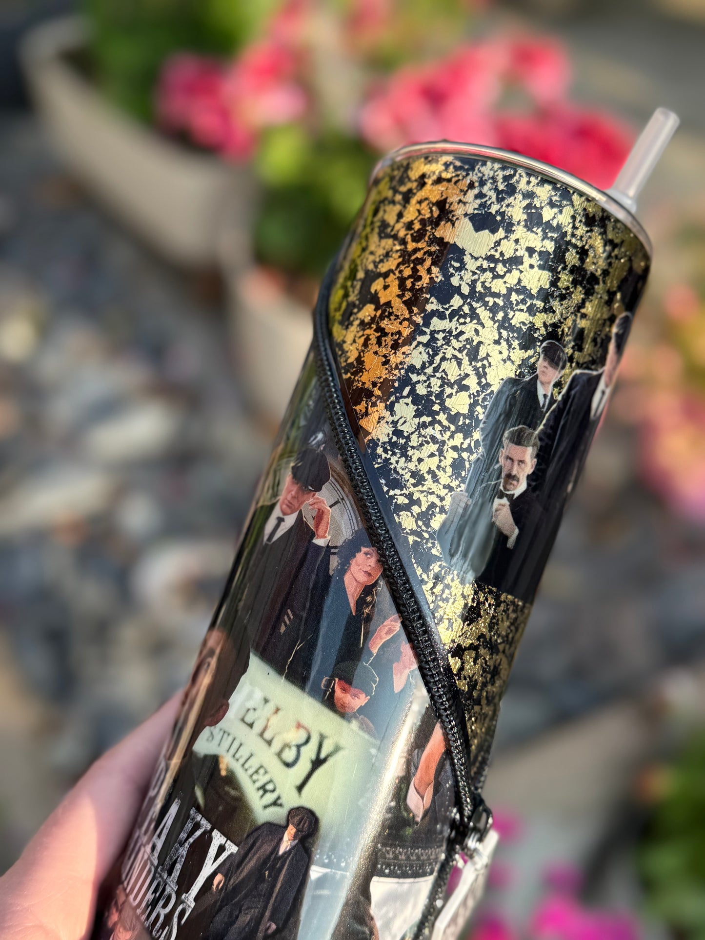 30oz P. Blinders zipper tumbler