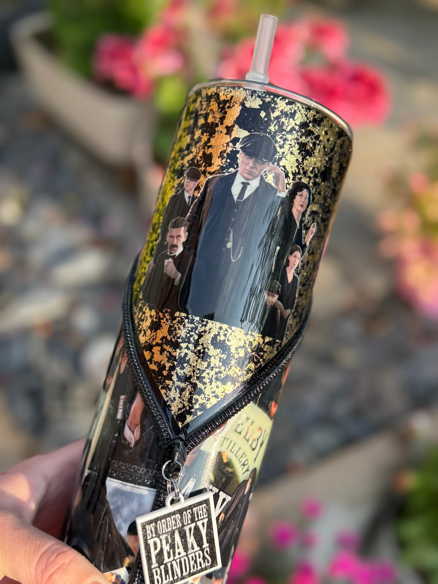 30oz P. Blinders zipper tumbler