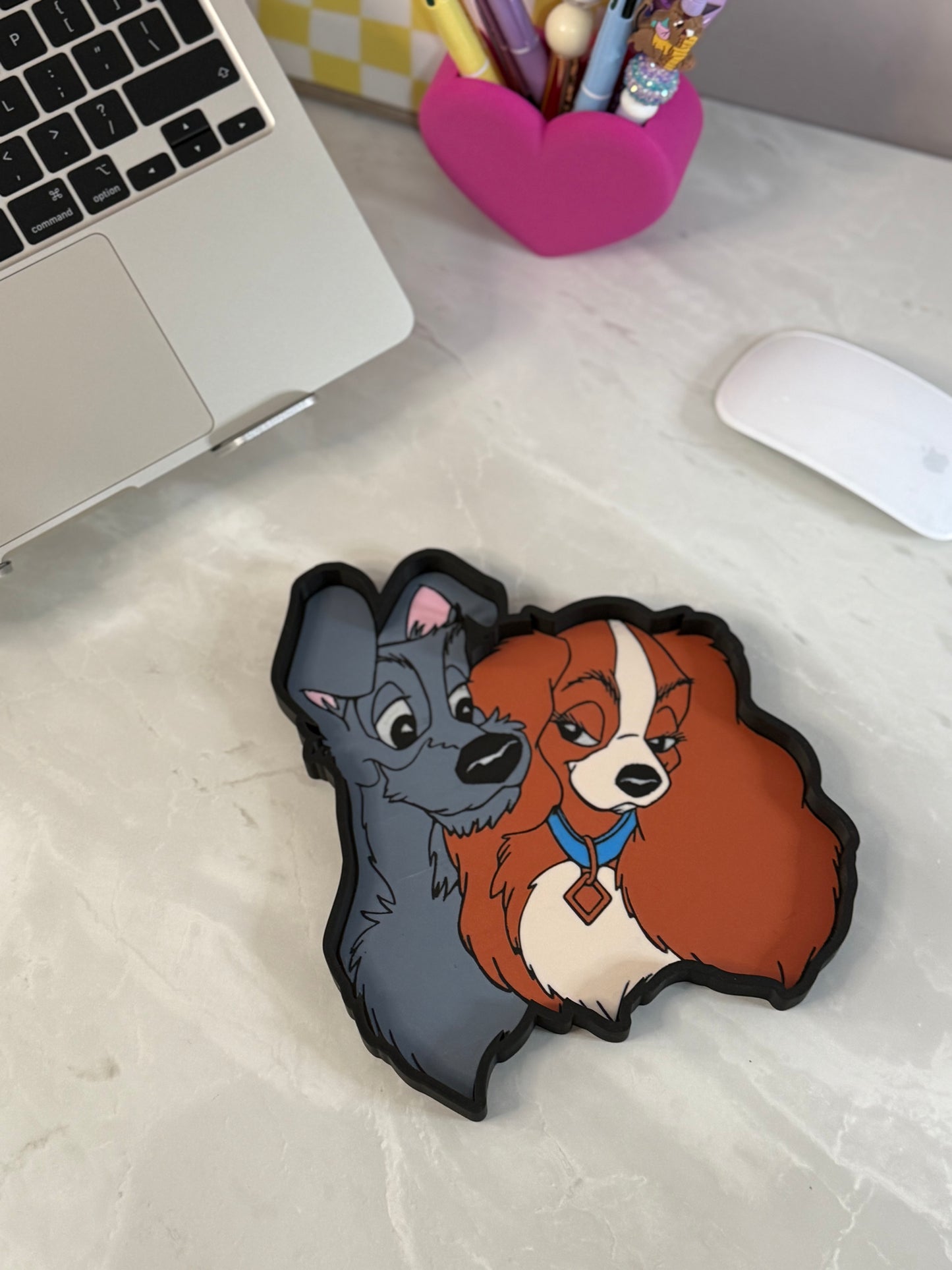 Lady & the tramp tray