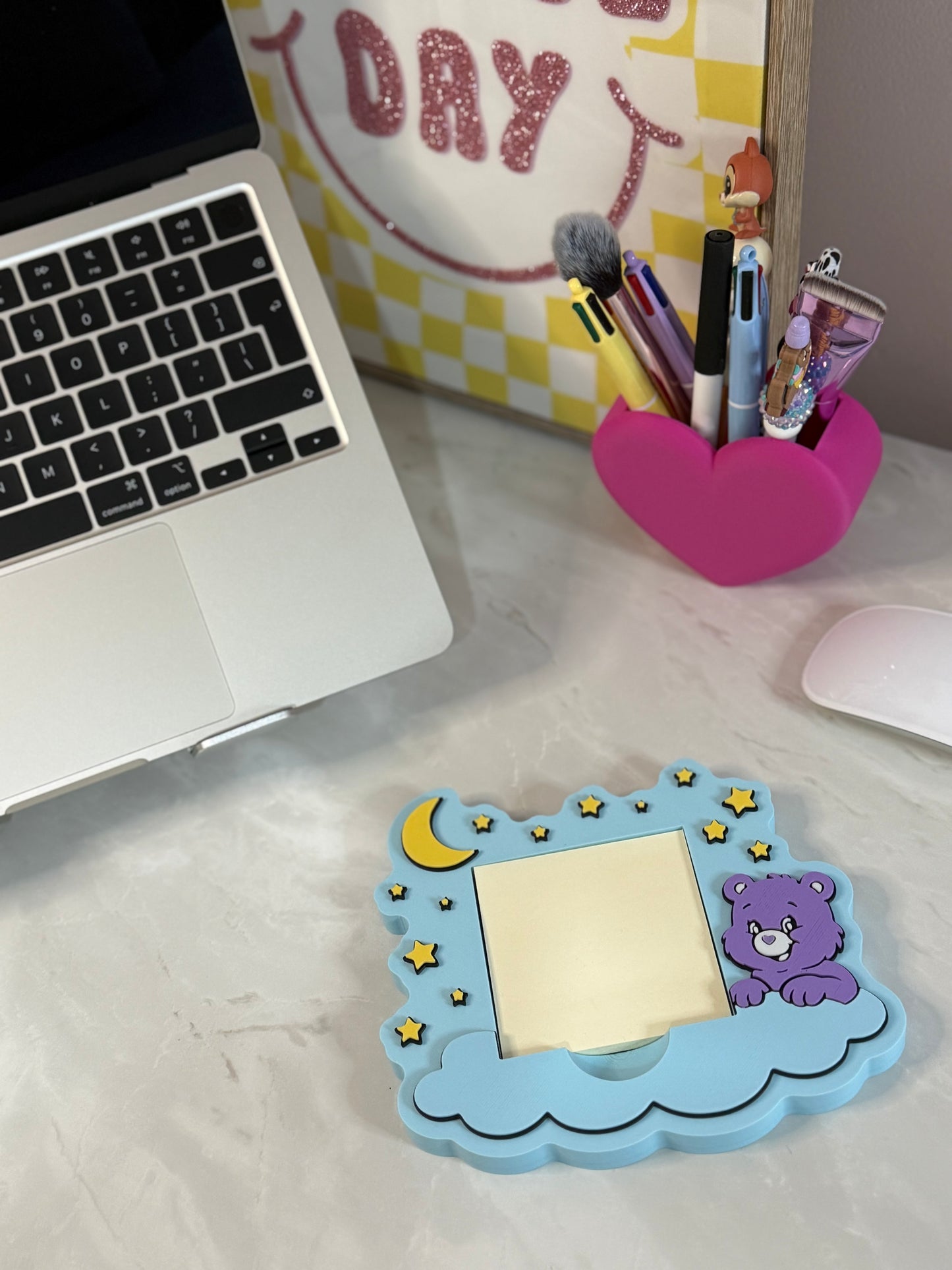 Care Bear post it note holder