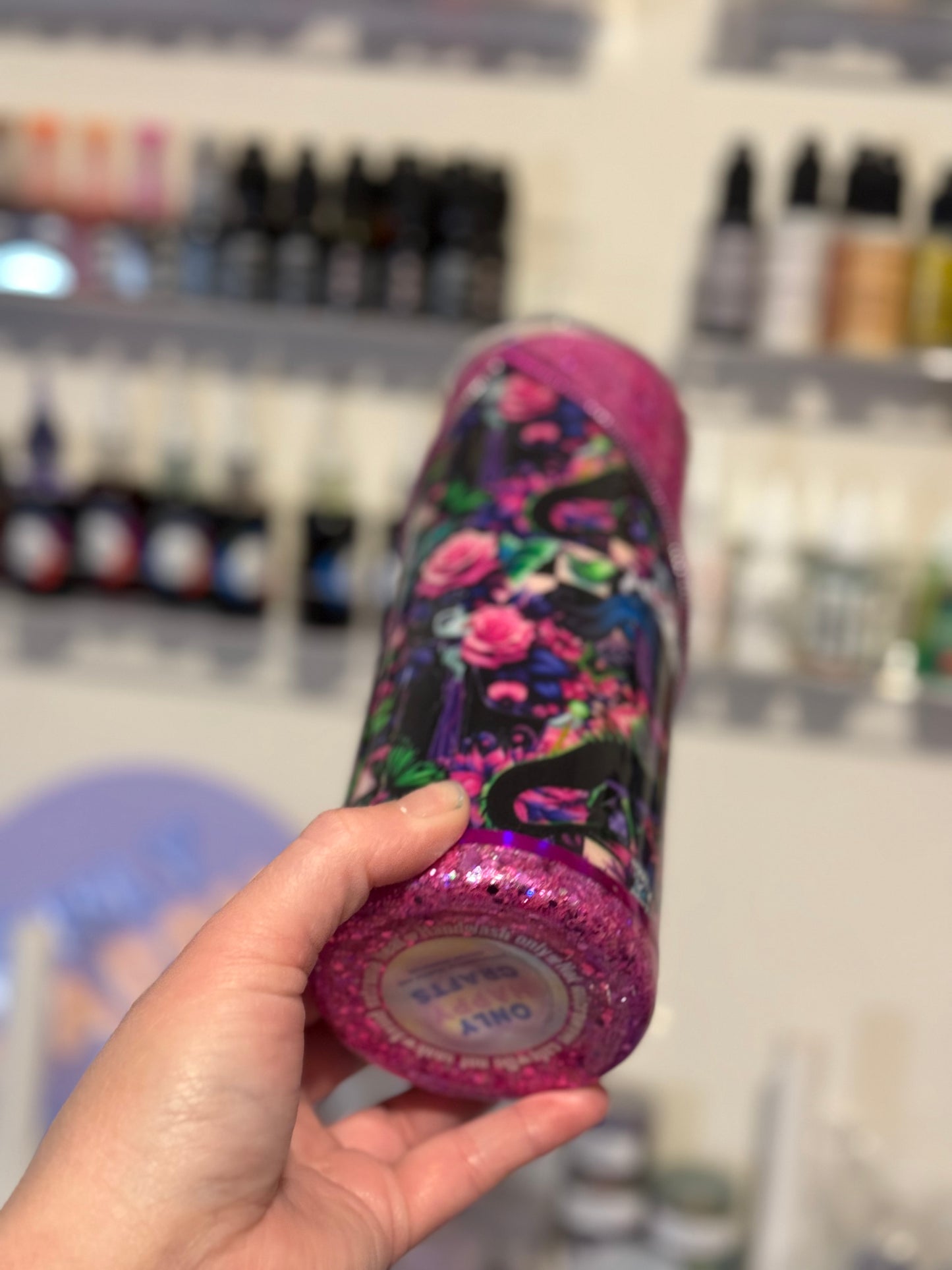 Trouble maker zipper tumbler