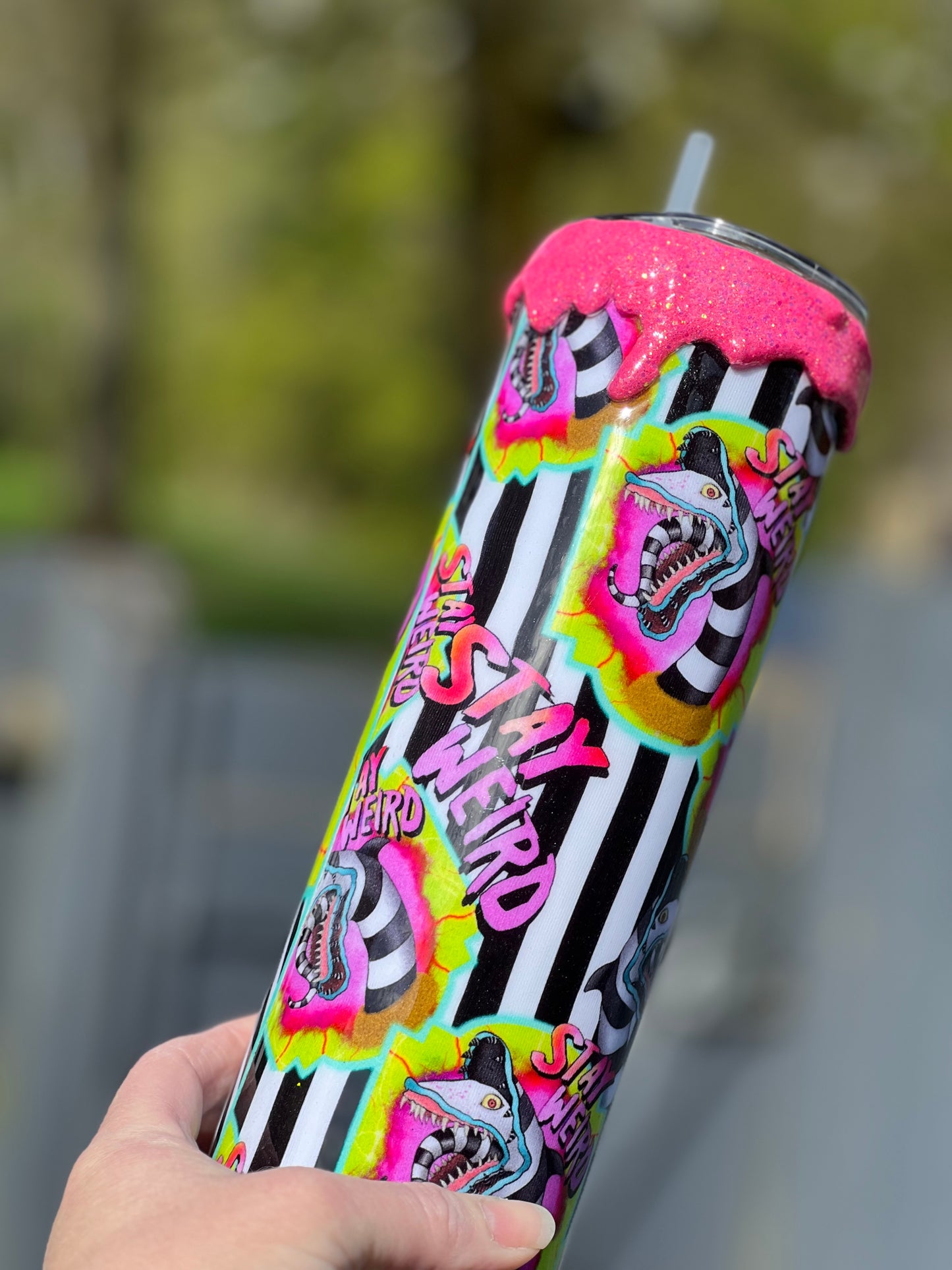 Stay Weird Tumbler