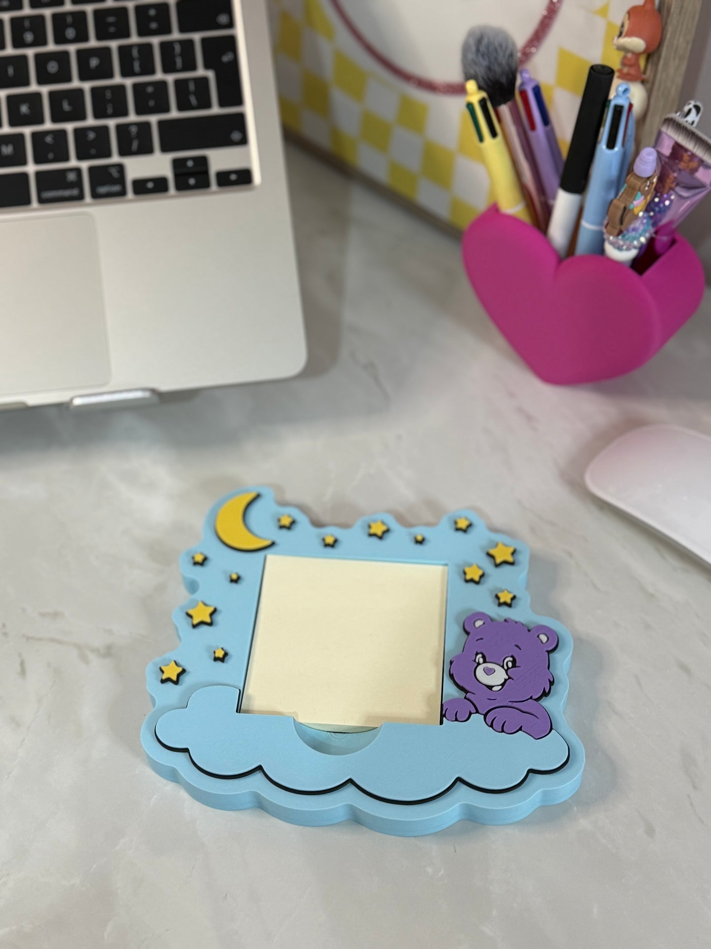 Care Bear post it note holder