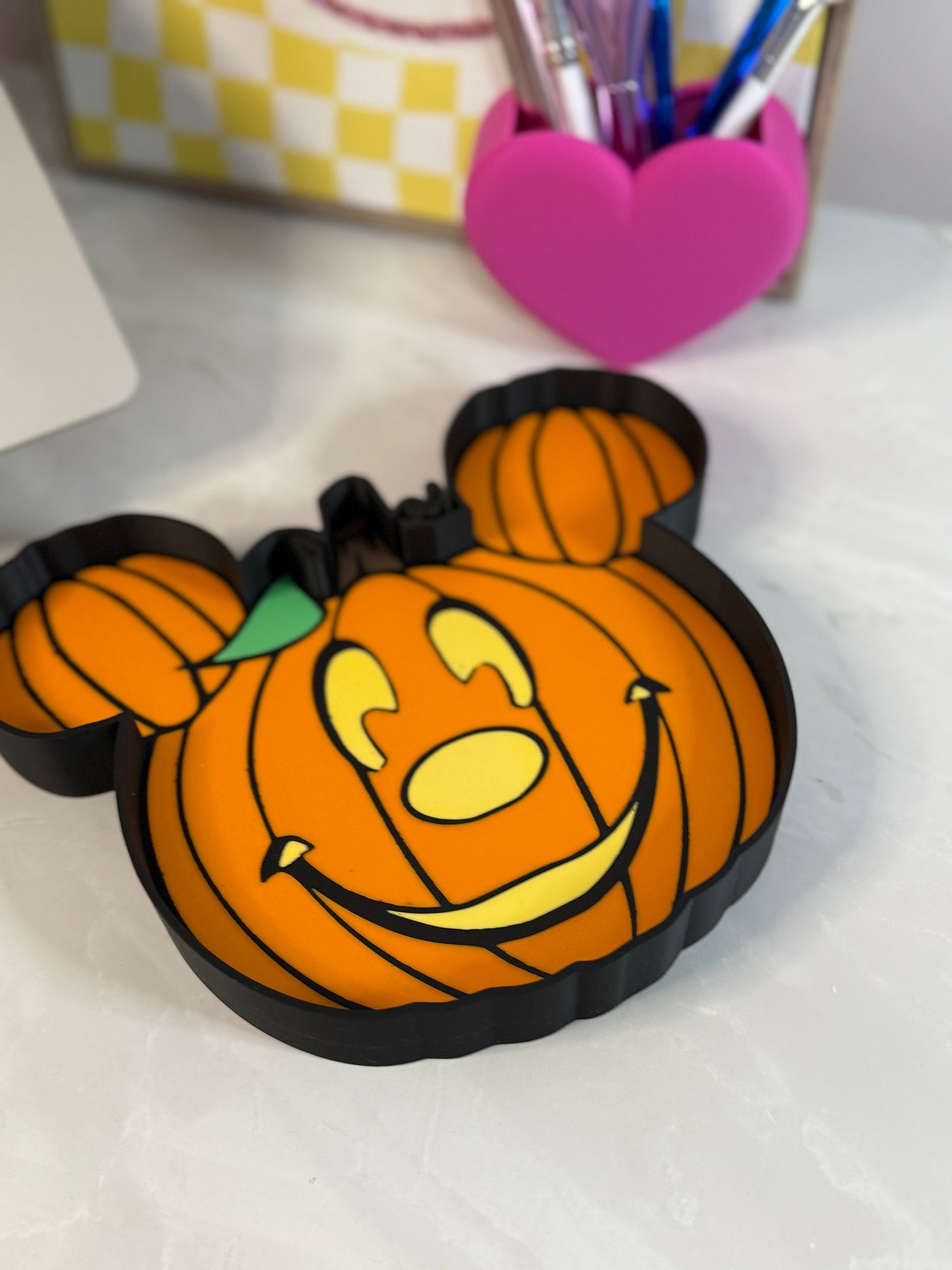 Mickey Pumpkin trinket tray