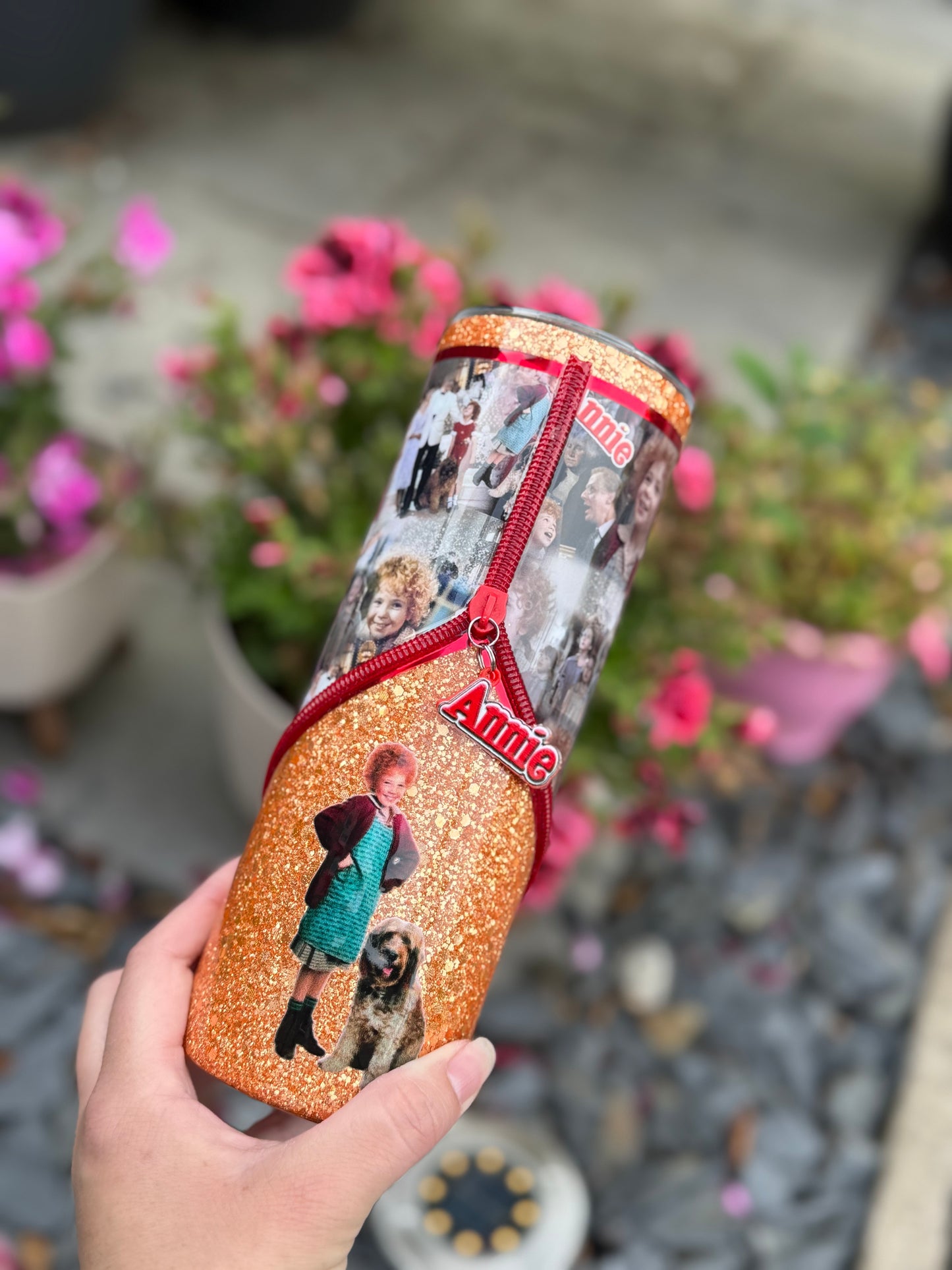 Annie zipper Hyperion tumbler