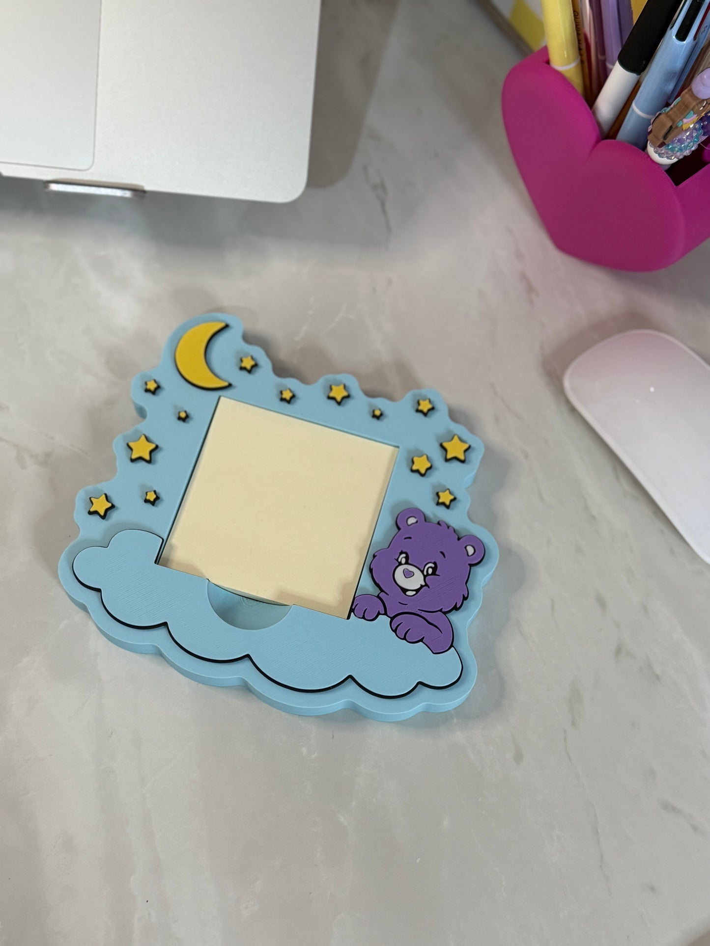 Care Bear post it note holder