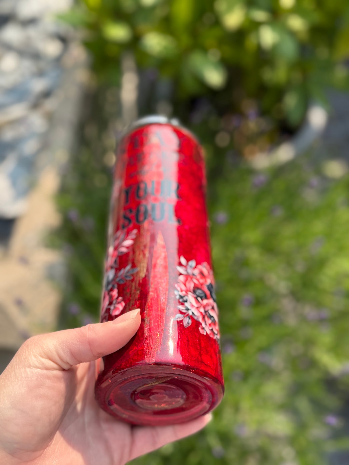 Stay Fierce Hyperion tumbler