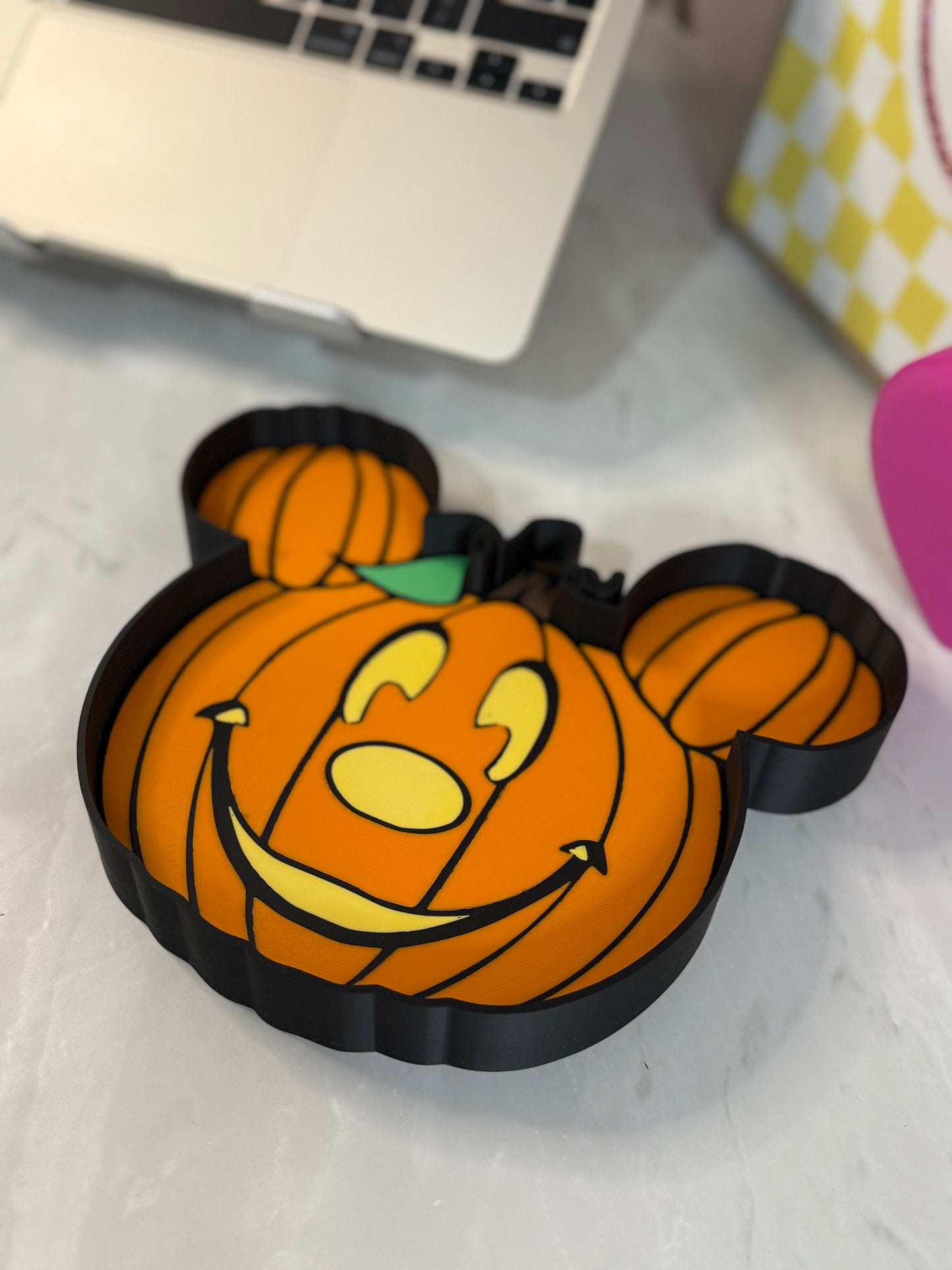 Mickey Pumpkin trinket tray