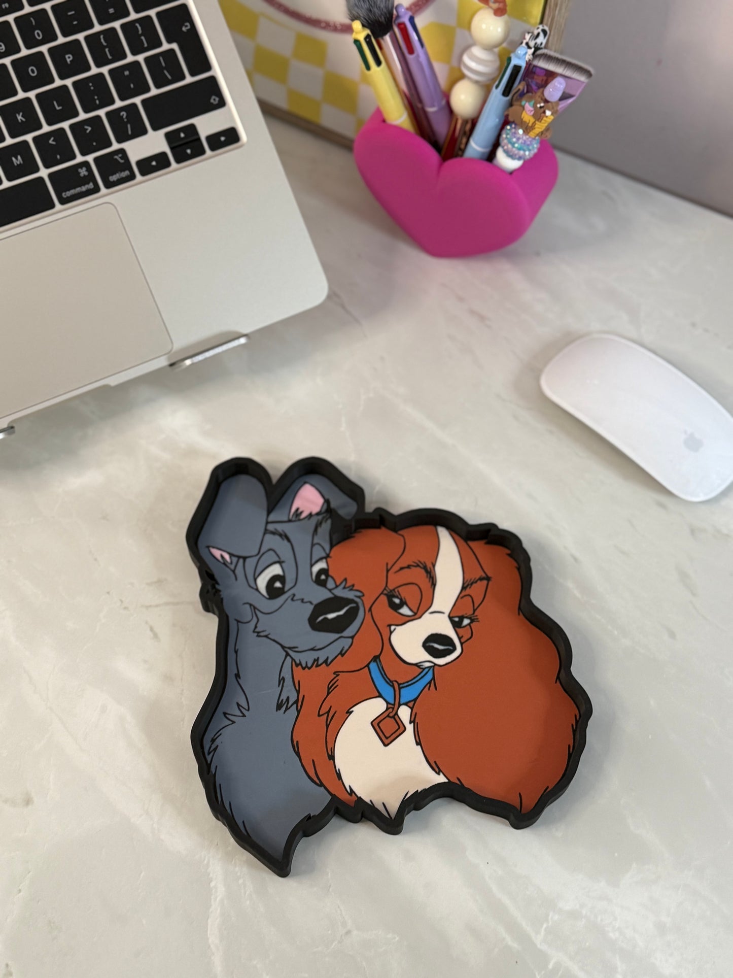 Lady & the tramp tray