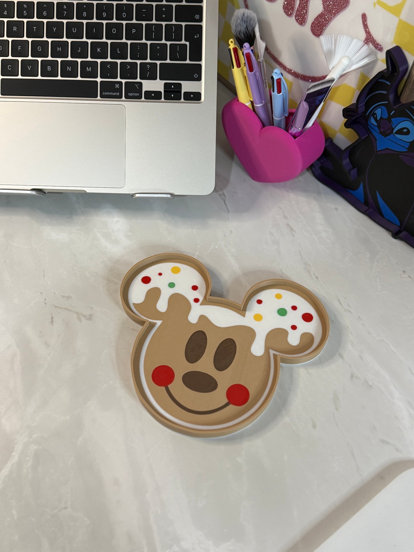 Mickey gingerbread trinket tray