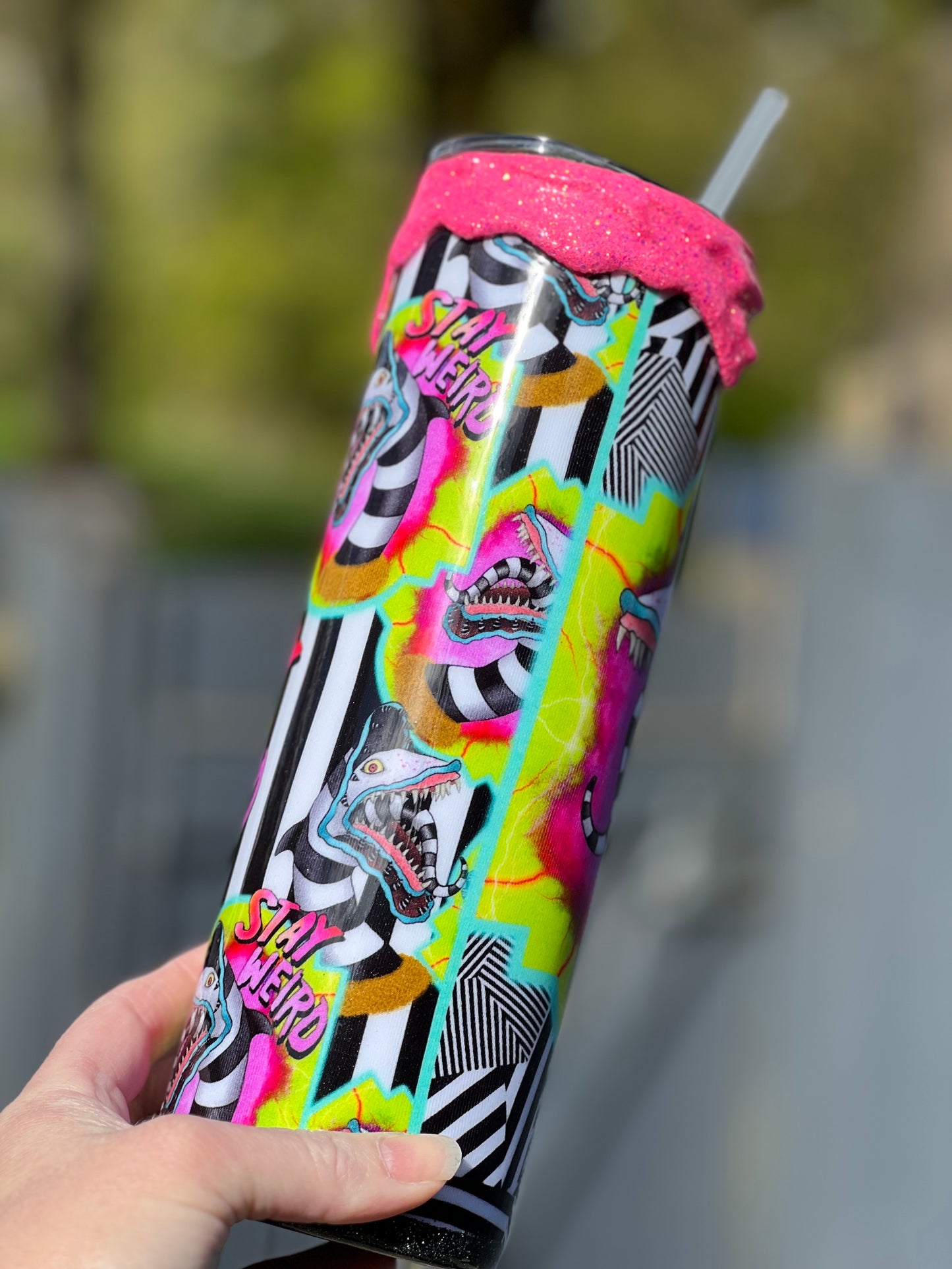 Stay Weird Tumbler