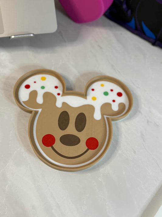 Mickey gingerbread trinket tray