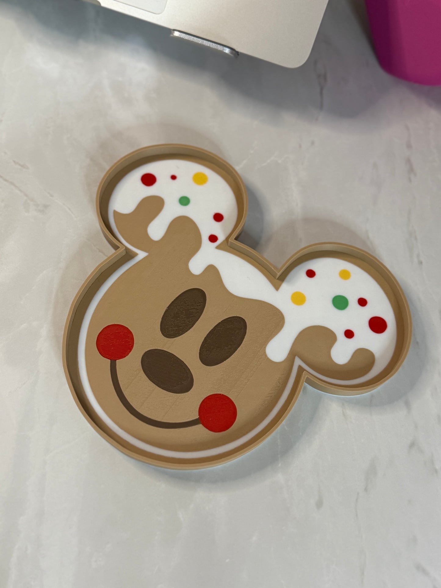 Mickey gingerbread trinket tray