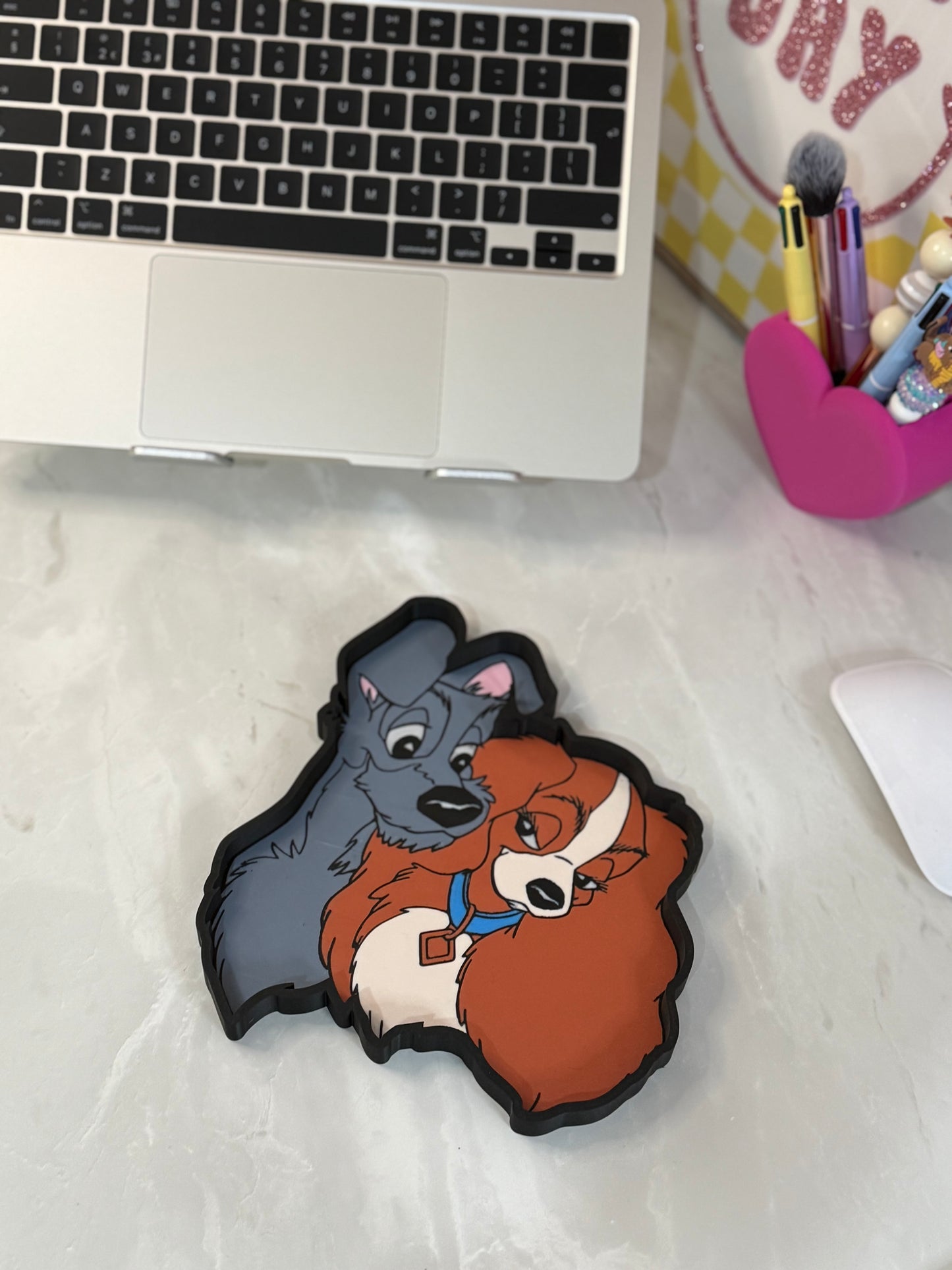 Lady & the tramp tray