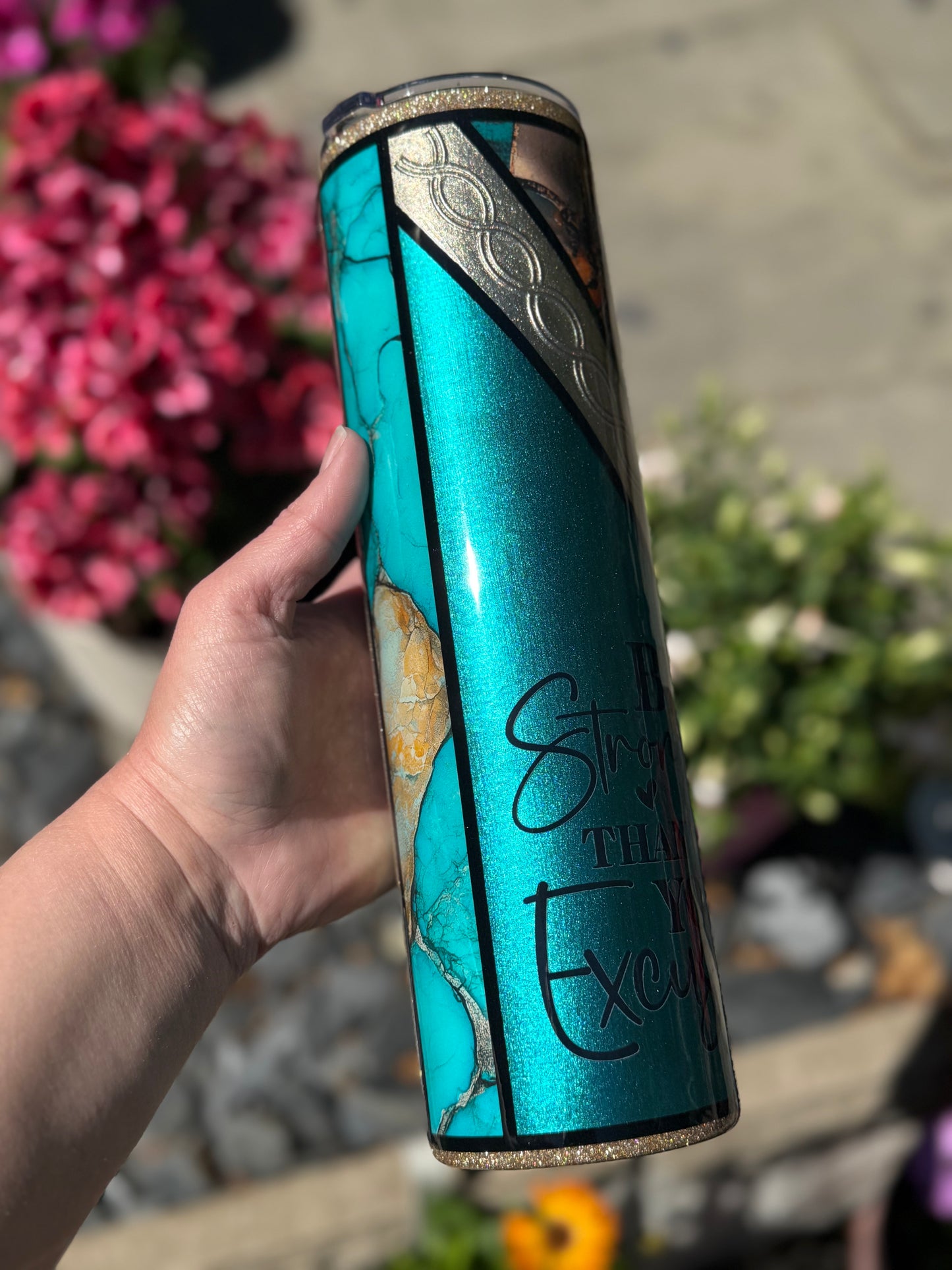 Be stronger- Hyperion tumbler