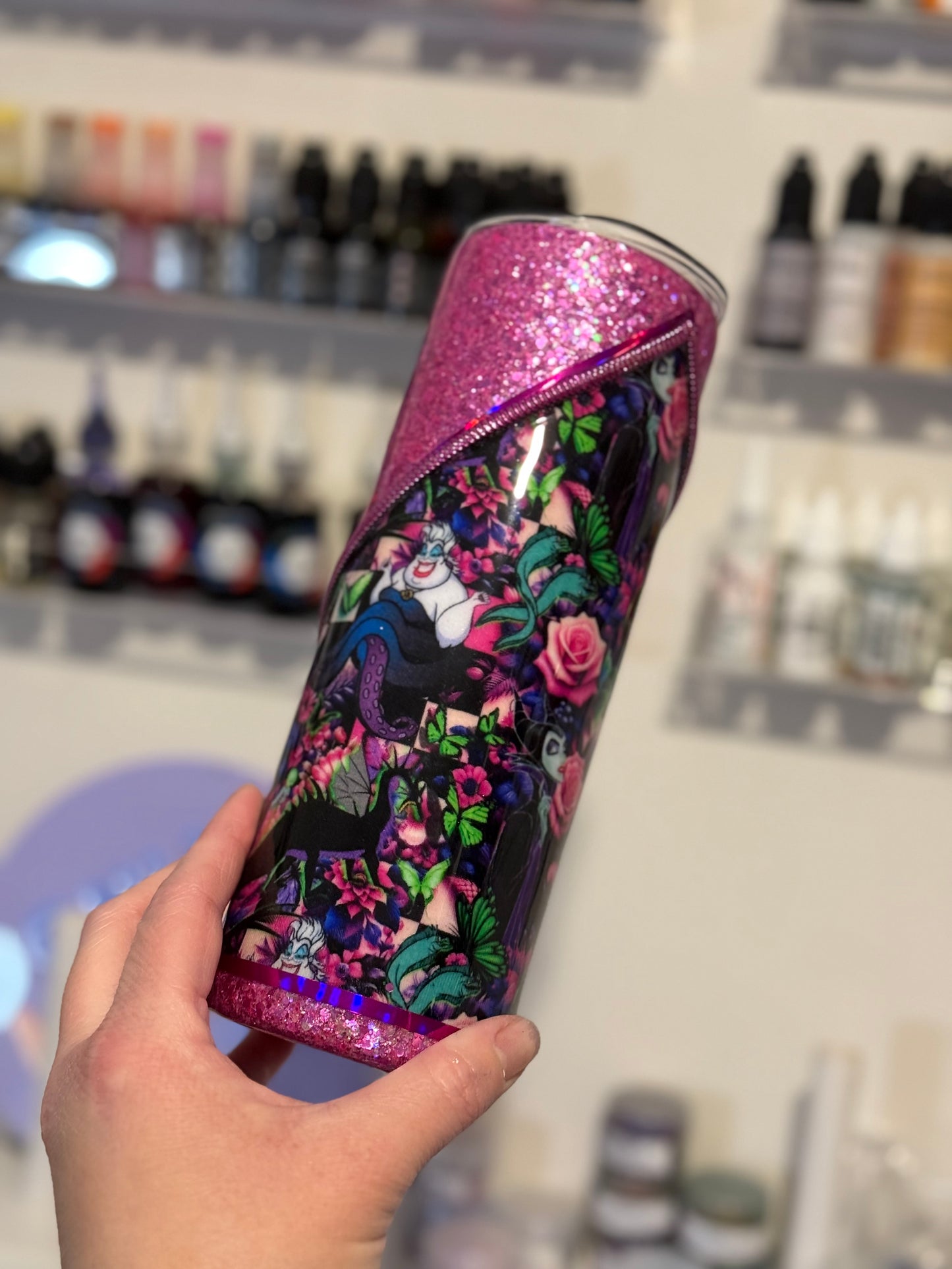 Trouble maker zipper tumbler