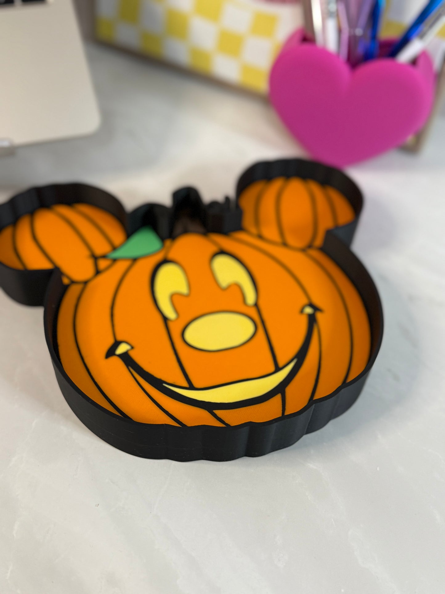 Mickey Pumpkin trinket tray