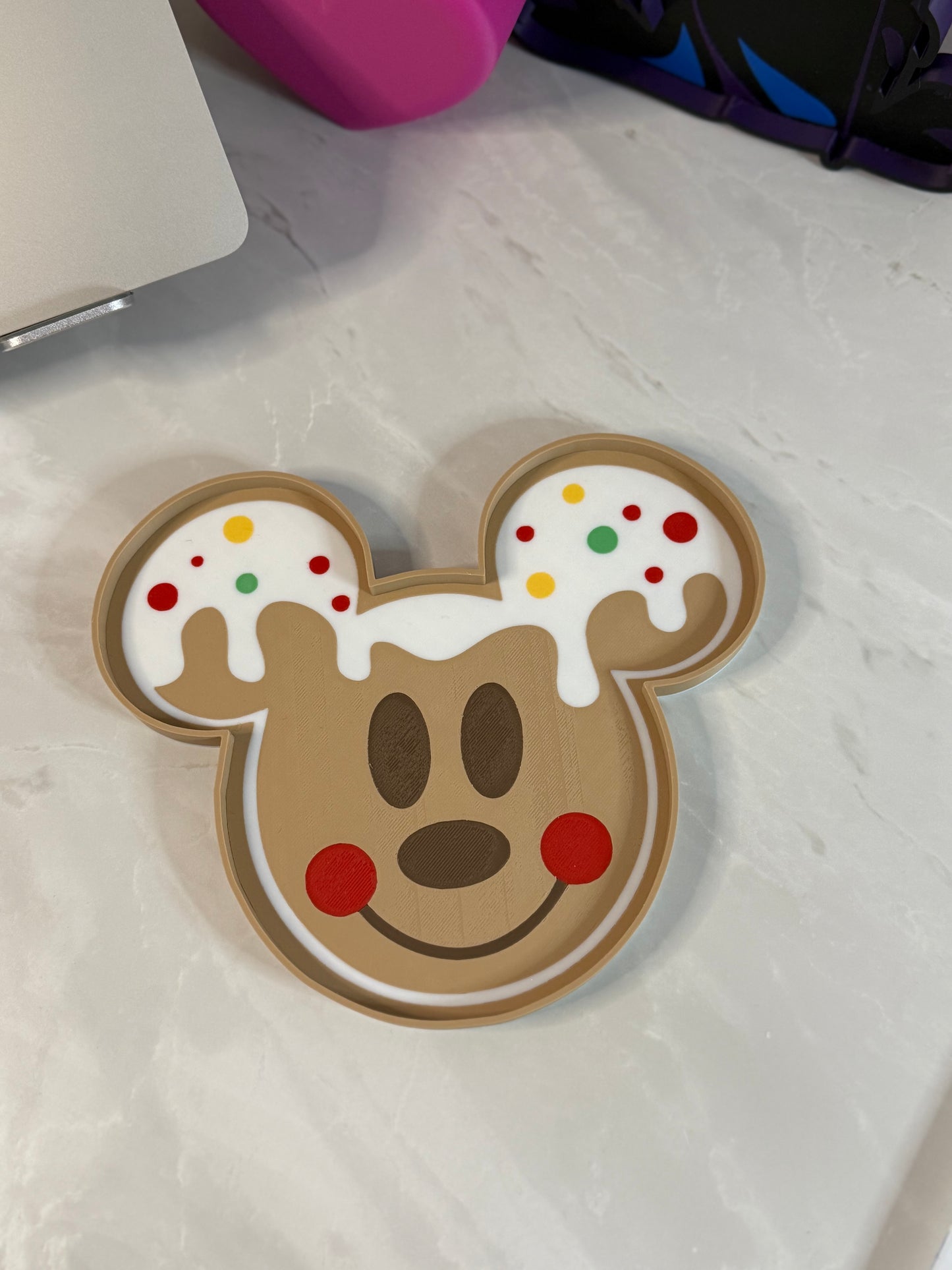 Mickey gingerbread trinket tray