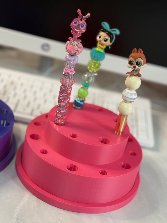 Bling & regular 20 pen spinning display