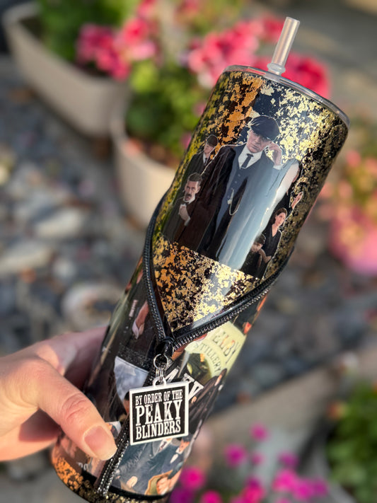 30oz P. Blinders zipper tumbler