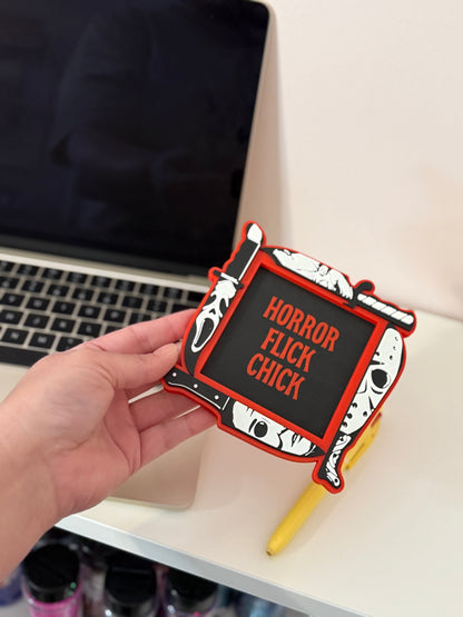 Horror slasher post it note holder