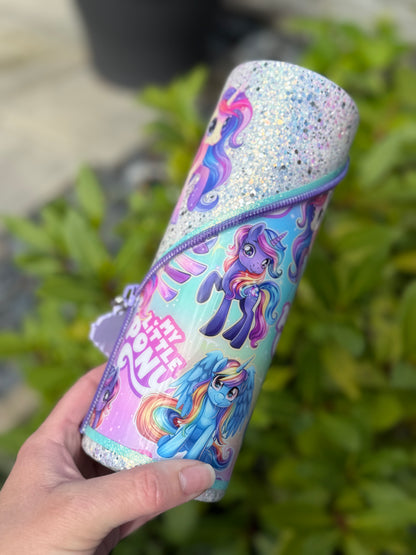 Pony zipper Hyperion tumbler