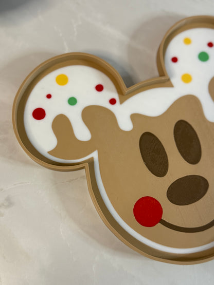 Mickey gingerbread trinket tray