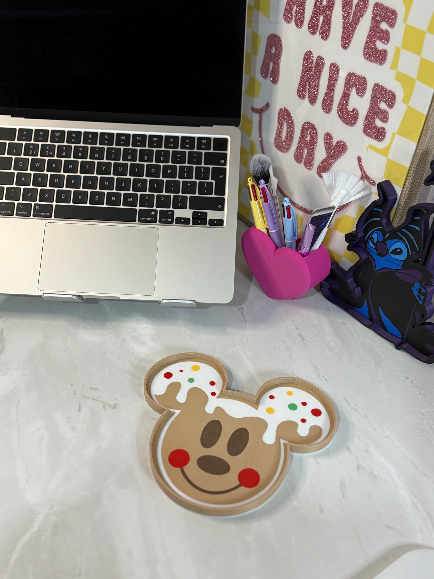 Mickey gingerbread trinket tray