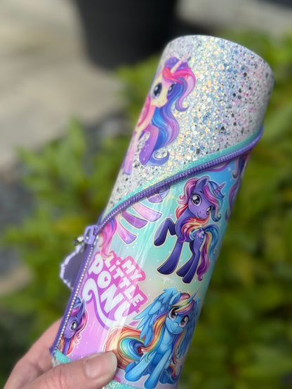 Pony zipper Hyperion tumbler