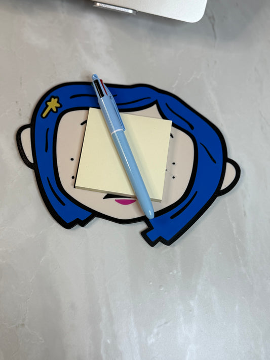 Coraline post it note holder