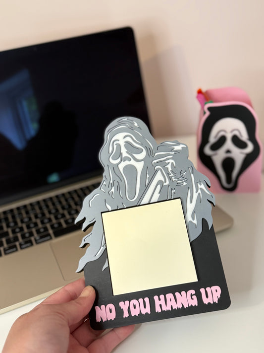 Ghostface post it holder