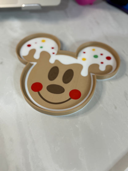 Mickey gingerbread trinket tray