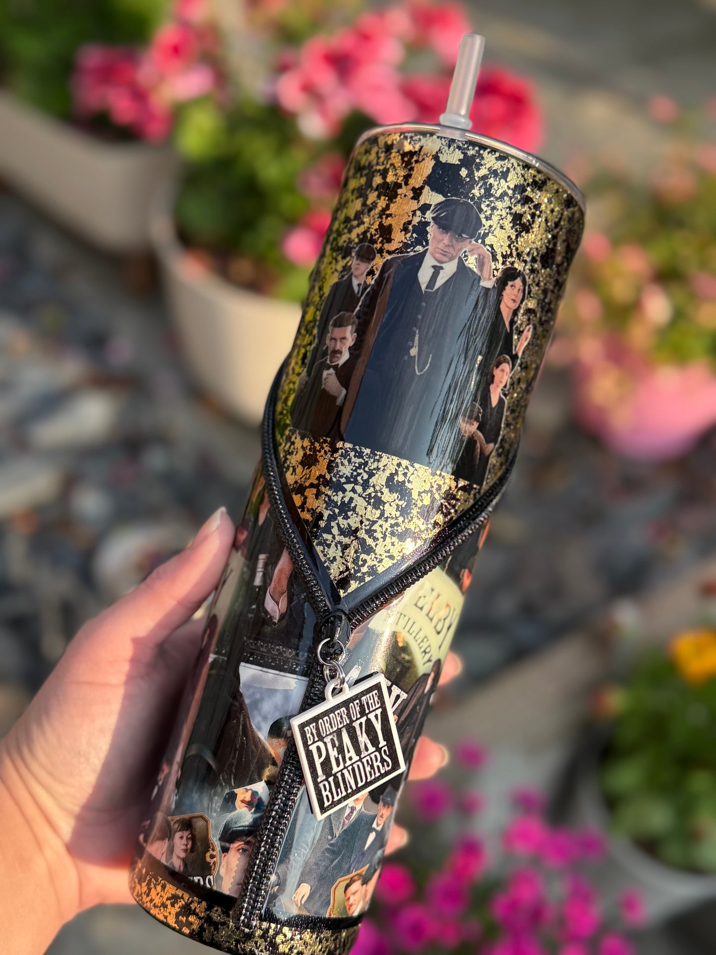 30oz P. Blinders zipper tumbler