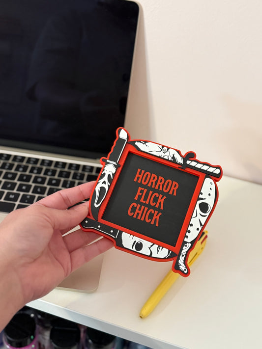Horror slasher post it note holder