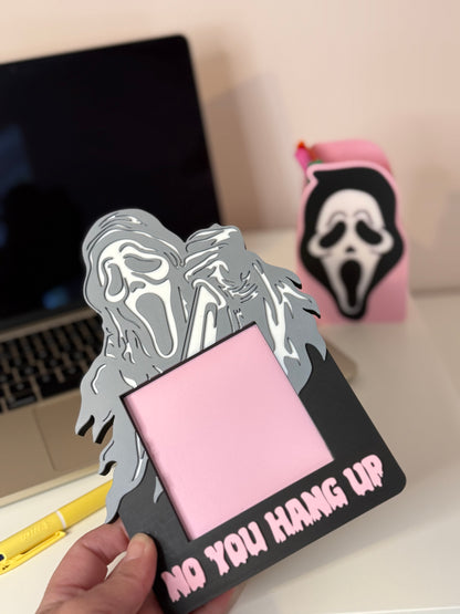 Ghostface post it holder