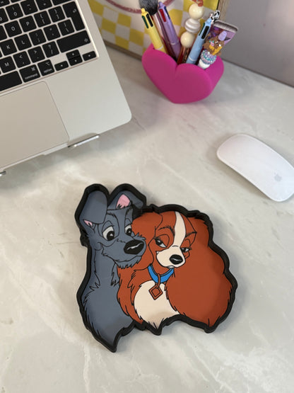 Lady & the tramp tray