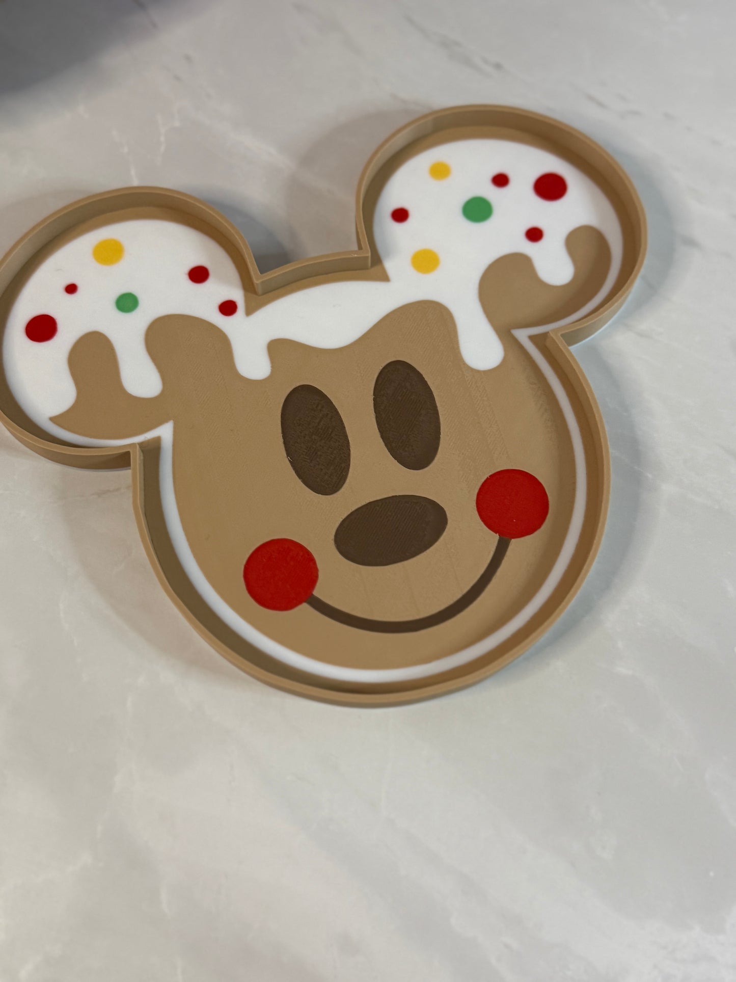Mickey gingerbread trinket tray