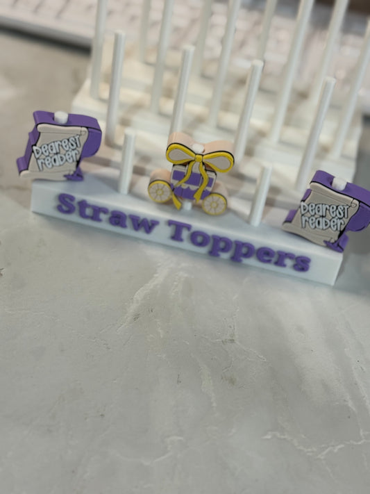 Straw toppers