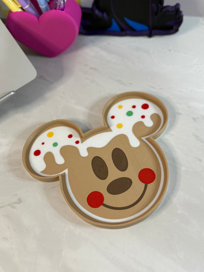 Mickey gingerbread trinket tray