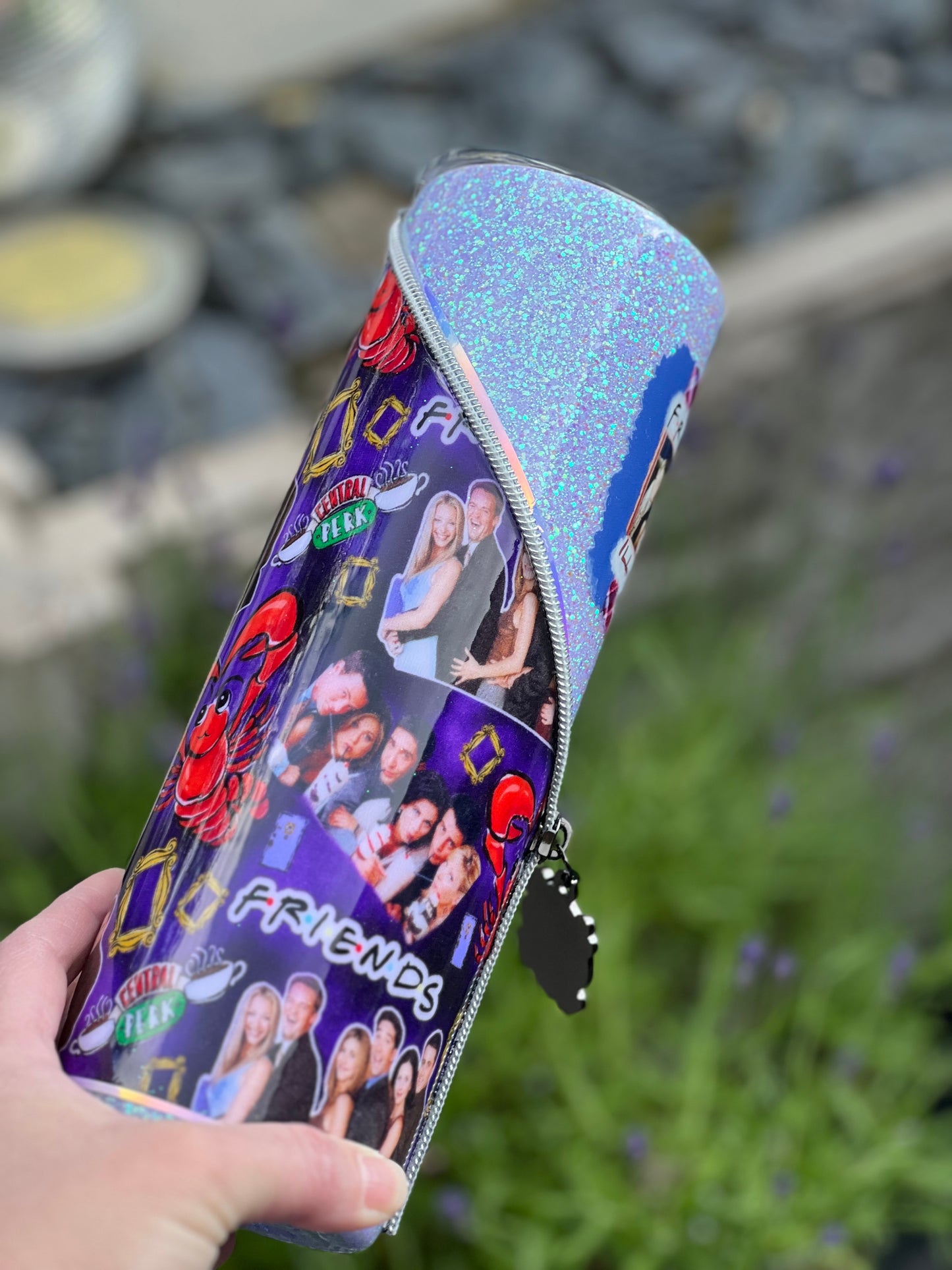 30oz Friends zipper tumbler