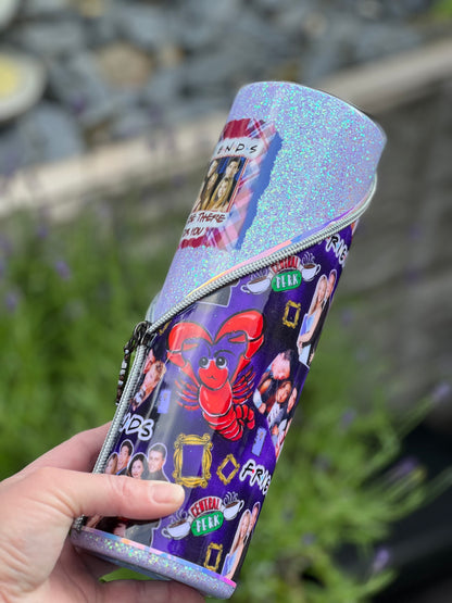 30oz Friends zipper tumbler